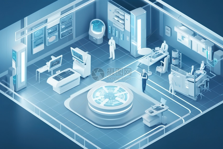 2.5D科技智能醫(yī)療保健治療中心 智能設(shè)備引領(lǐng)未來健康新范式